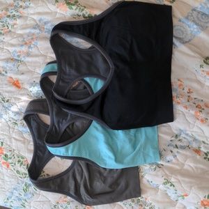 Three Pack of Sports Bras